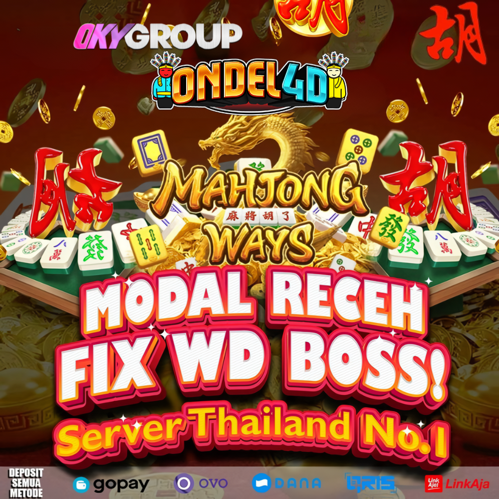 SLOT ONDEL4D MODAL RECEH FIX WD BOSS